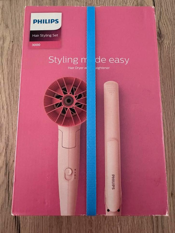 Philips 3000 haarstylerset, Handtassen en Accessoires, Uiterlijk | Cosmetica en Make-up, Zo goed als nieuw, Ophalen of Verzenden