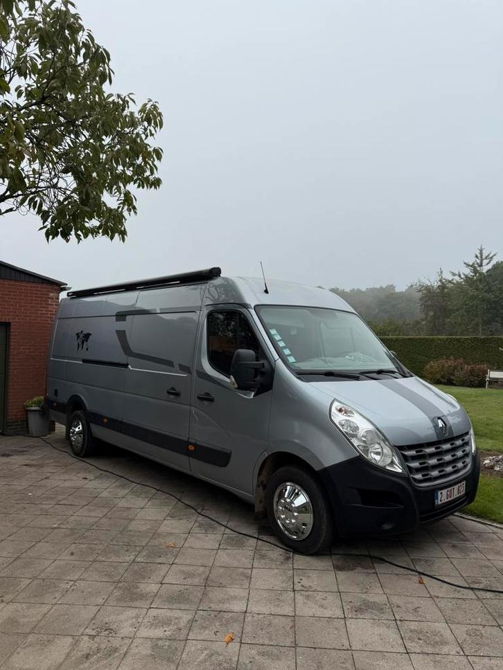 Renault master campervan, Caravans en Kamperen, Mobilhomes, Bedrijf, Boiler, Luifel, Ophalen
