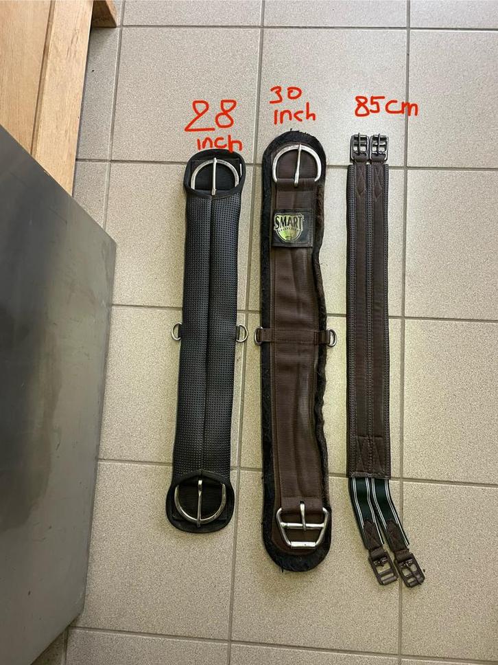 Verschillende singels western + engels, Dieren en Toebehoren, Paarden en Pony's | Hoofdstellen en Tuigage, Gebruikt, Western, Ophalen