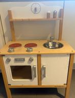 Speelgoedkeuken + speelgoedafwasbak, Kinderen en Baby's, Speelgoed | Speelkeukens, Ophalen, Gebruikt, Hout, Speelkeuken