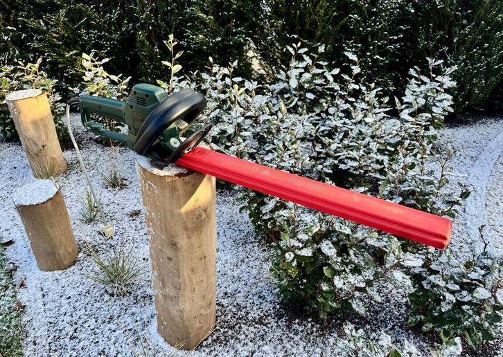 Metabo HS 8155 S haagschaar – 55 cm zaagblad, Jardin & Terrasse, Outils à main, Utilisé, Enlèvement