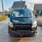 Ford transit custom, Auto's, Bestelwagens en Lichte vracht, Voorwielaandrijving, Stof, 4 cilinders, Zwart