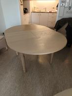 Table extensible ronde flottante, Maison & Meubles, Tables | Tables à manger, Comme neuf, 100 à 150 cm, Chêne, Rond