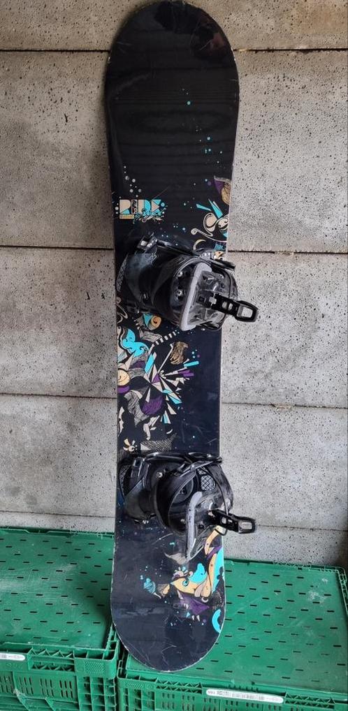 Snowboard RIDE Solace 146 en bindingen, Sport en Fitness, Snowboarden, Gebruikt, Bindingen, Ophalen