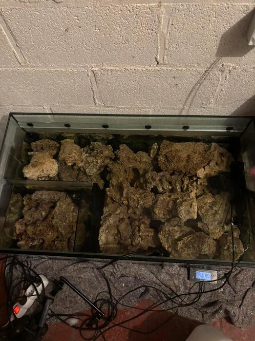 35 kilo levend steen zeeaquarium, Dieren en Toebehoren, Vissen | Aquaria en Toebehoren, Zo goed als nieuw, Ophalen