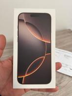 iPhone 16 Pro Max 256GB Désert Titanium NEW !! Vd/éch, Overige modellen, Zo goed als nieuw, 100 %, Goud