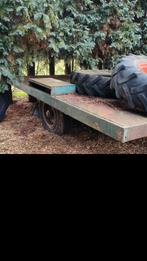 Platte kar, hooi kar, platte wagen, Zakelijke goederen, Ophalen