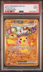 Pokémon : Pikachu ex - SSPen - 247/191 - PSA 9, Ophalen of Verzenden, Nieuw, Losse kaart, Foil