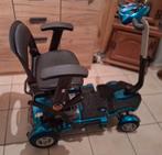 Te koop: Opvouwbare elektrische scooter Brio S19F Blauw, Diversen, Brommobielen en Scootmobielen, 10 km/u of minder, Zo goed als nieuw