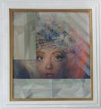 ROGER VAN BELLEGHEM / COMPOSITIE / OLIEVERF PANEEL / 88x81cm, Enlèvement