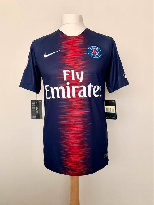 Paris Saint-Germain 2018-2019 Home Mbappé Nike PSG shirt, Sports & Fitness, Football, Neuf, Maillot, Taille S