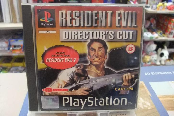 resident evil director's cut ps1, Games en Spelcomputers, Games | Sony PlayStation 1, Gebruikt, Avontuur en Actie, 1 speler, Vanaf 18 jaar