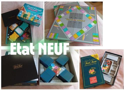 Jeux de société NEUFS Trivial Poursuit/Quitte ou double, Hobby en Vrije tijd, Gezelschapsspellen | Bordspellen, Zo goed als nieuw
