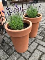 ** bloempot terracotta-look Plantenbak kunststof bloembak, Tuin en Terras, Bloempotten, Nieuw, Tuin, 40 tot 70 cm, 25 tot 40 cm