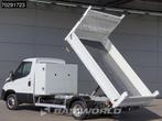 Iveco Daily 35C18 3.0L Automaat Open Laadbak met Kist Dubbel, Auto's, Automaat, Stof, Gebruikt, Euro 6