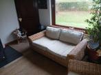 canapé 2 places + fauteuil 1 place osier, Maison & Meubles, Fauteuils, Enlèvement, Utilisé, Osier ou Rotin
