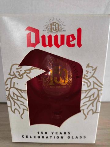 Duvel 150 jaar celebration glass, Ophalen, Nieuw, Glas of Glazen, Duvel