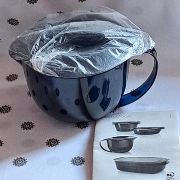 Pot à microcuisson Tupperware 1 L, Enlèvement ou Envoi, Neuf, Bleu