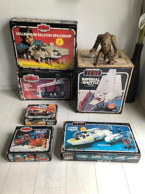 Star wars schepen vintage 1980, Verzamelen, Star Wars, Zo goed als nieuw, Verzenden