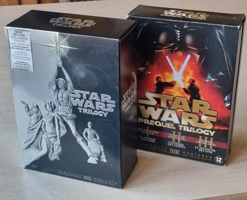 Star Wars Trilogy + Prequel Trilogy DVD Collectie, Cd's en Dvd's, Dvd's | Science Fiction en Fantasy, Zo goed als nieuw, Ophalen of Verzenden