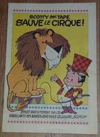 Scotty McTape sauve le cirque! 60s BD Pub Scotch 3M, Boeken, Stripverhalen, Ophalen of Verzenden, Zo goed als nieuw, Eén stripboek