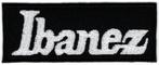 Ibanez Guitars stoffen opstrijk patch embleem, Verzamelen, Verzenden, Nieuw, Kleding