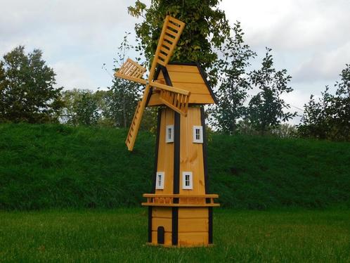 Grote Windmolen - 155 cm - Geïmpregneerd Hout, Verzamelen, Beelden en Beeldjes, Nieuw, Ophalen of Verzenden