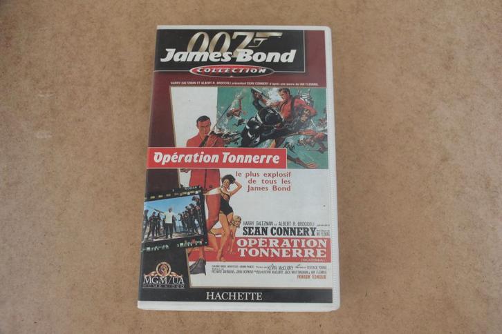Opération Tonnerre (Thunderball) VHS, CD & DVD, VHS | Film, Utilisé, Action et Aventure, À partir de 6 ans, Enlèvement ou Envoi