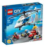 Politiehelikopter achtervolging, Ophalen of Verzenden, Nieuw, Complete set, Lego