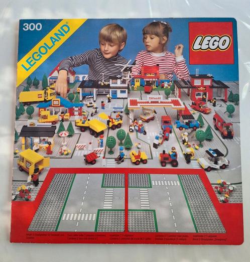 Lego 300 - panneaux de signalisation vintage - intersections, Enfants & Bébés, Jouets | Duplo & Lego, Utilisé, Lego, Ensemble complet