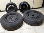 4 jantes acier, Auto-onderdelen, Banden en Velgen, Ophalen, Overige, Gebruikt, 15 inch