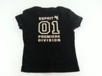T-shirt noir ESPRIT taille XS, en parfait état !, Vêtements | Femmes, Vêtements de sport, Comme neuf, Noir, Taille 34 (XS) ou plus petite