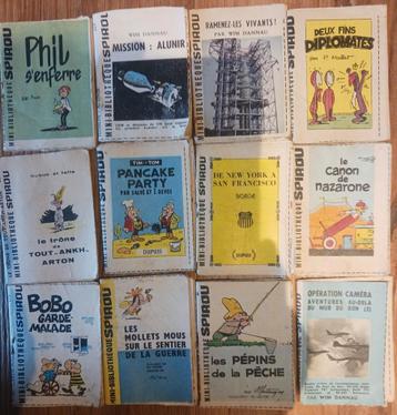 Mini-Bibliothèque Spirou lot de 22 bd beschikbaar voor biedingen