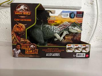 Jurassic World Roar Attack Allosaurus-figuur beschikbaar voor biedingen