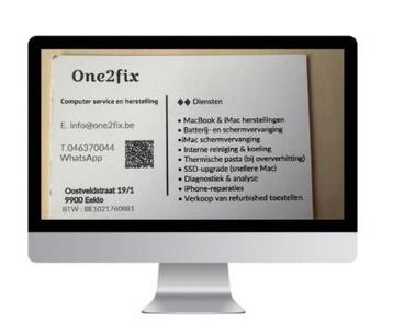 ️ [IMAC HERSTELLING – DIENSTEN] beschikbaar voor biedingen