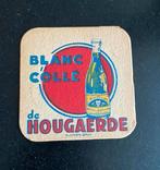 Oud viltje brouwerij DE HOUGAERDE Hoegaarden WHITE TOP bier, Enlèvement ou Envoi, Utilisé, Sous-bock