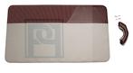Bekleding PV444 deur links rood-bruin-wit type BS code 9 Vol, Auto-onderdelen, Interieur en Bekleding, Nieuw, Ophalen of Verzenden