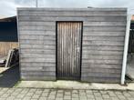 sanitaire container, Ophalen