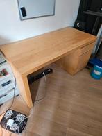 IKEA houten bureau 140 x 65, Ophalen of Verzenden, Bureau