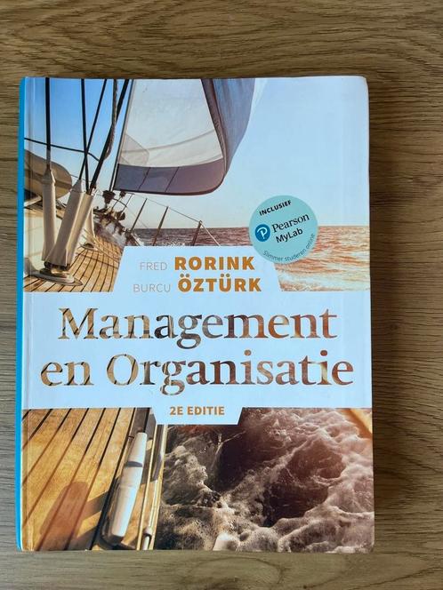 Fred Rorink - Management en organisatie, Livres, Économie, Management & Marketing, Comme neuf, Enlèvement ou Envoi