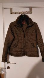 Gewatteerde jas M, Maat 38/40 (M), Bruin, Original groggy, Ophalen of Verzenden