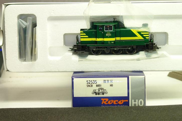 ROCO 52535 SNCB NMBS 8051 BAKOU DC DIGITAL ATTELAGES TELEX, Hobby & Loisirs créatifs, Trains miniatures | HO, Neuf, Locomotive