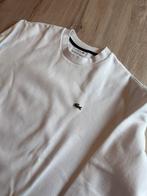 Pull sans capuche Lacoste blanc - 2XL, Overige maten, Ophalen of Verzenden, Zo goed als nieuw, Wit
