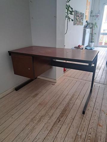 Bureau desk mid century danish, Enlèvement, Comme neuf, Bureau