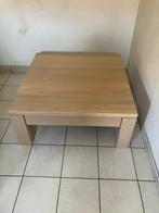 Houten salontafel met lade, Huis en Inrichting, Tafels | Salontafels, Ophalen, Zo goed als nieuw
