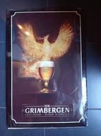 metalen reclame bord grimbergen, Ophalen