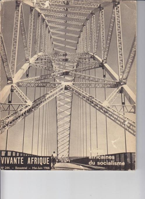 VIVANTE AFRIQUE, BIMESTRIEL N244, Mai-Juin 1966..(RARE), Livres, Art & Culture | Arts plastiques, Neuf, Autres sujets/thèmes, Enlèvement ou Envoi