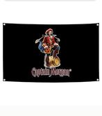 Grote vlaggen Captain Morgan (150x90cm), Ophalen of Verzenden, Nieuw