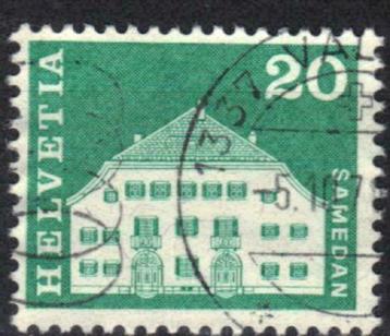 Suisse 1968 - Yvert 818 - Série en cours (OB), Envoi, Affranchi