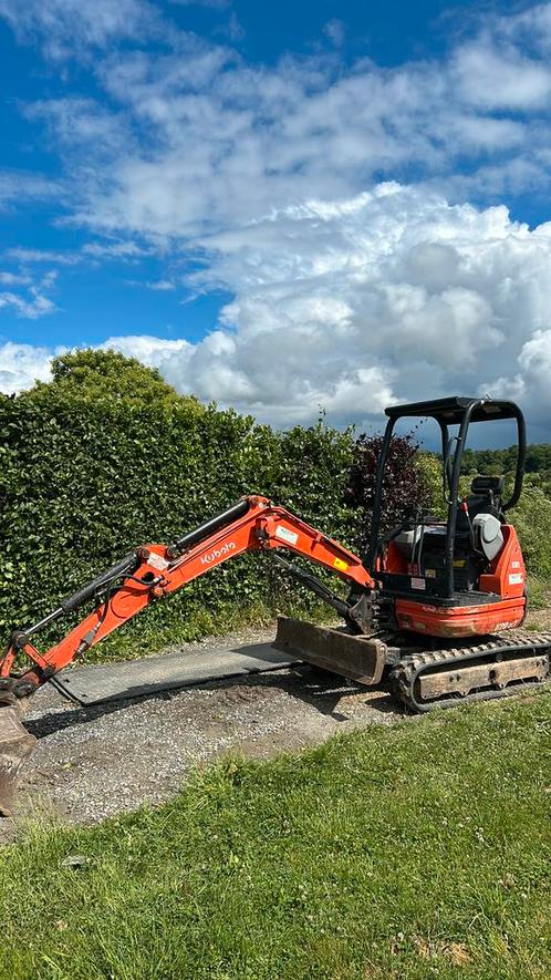 Mini pelle kubota, Zakelijke goederen, Machines en Bouw | Kranen en Graafmachines, Ophalen of Verzenden